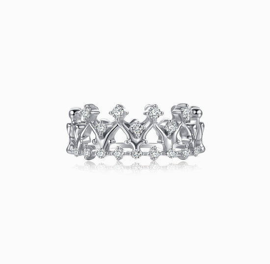 ROMAnce • 18K White Gold Diamond Ring(Customized Service)