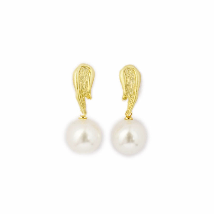 APHROSE-Fashion Sterling Silver Pearl Earrings