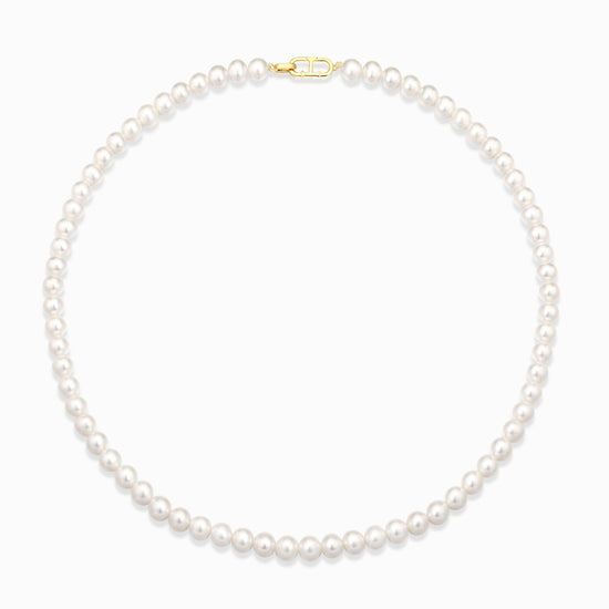 OTHER-Fashionable Hundred T-button Pearl Necklace