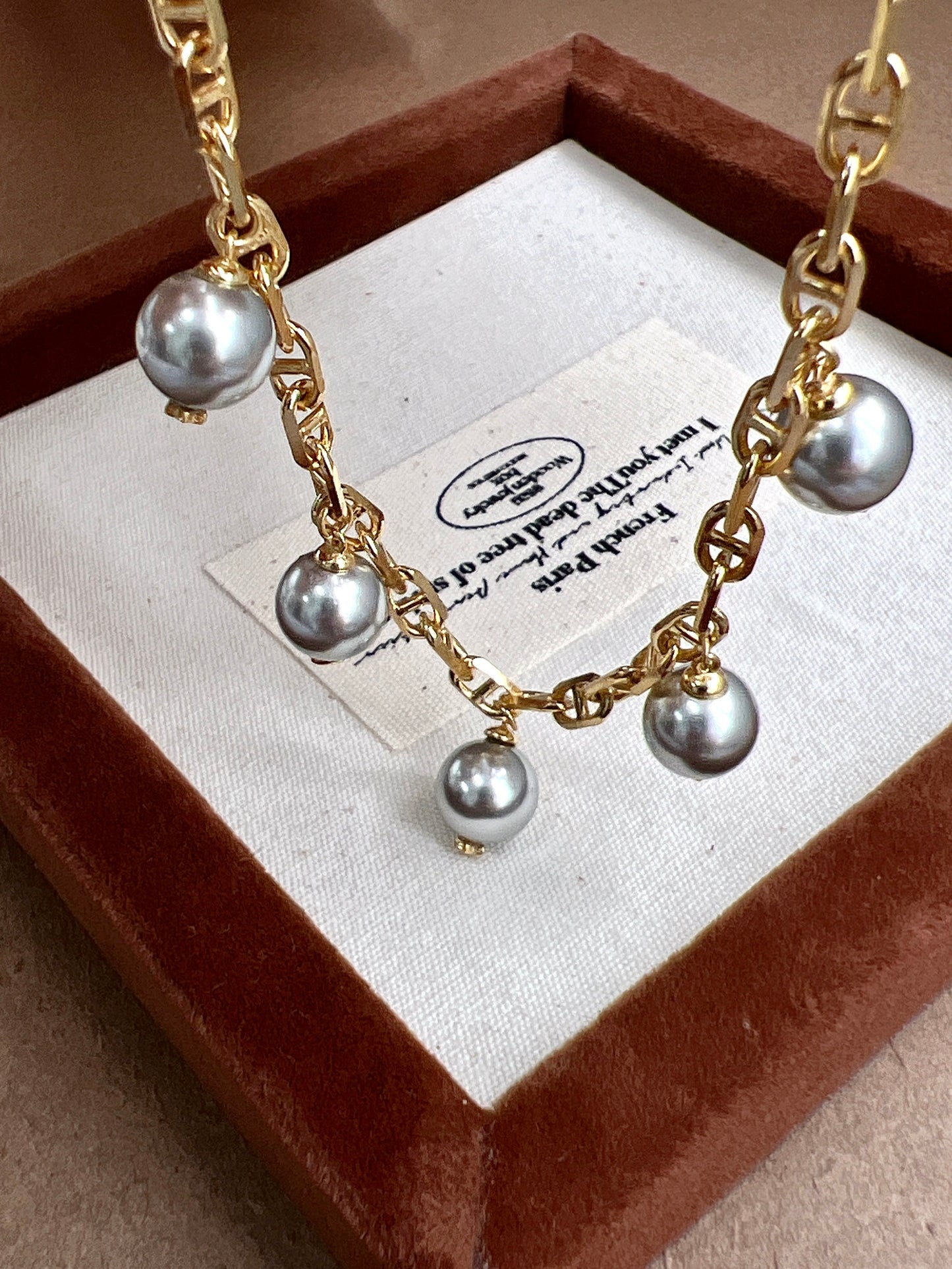 APHROSE-Sterling Silver Fashion Pearl Bracelet