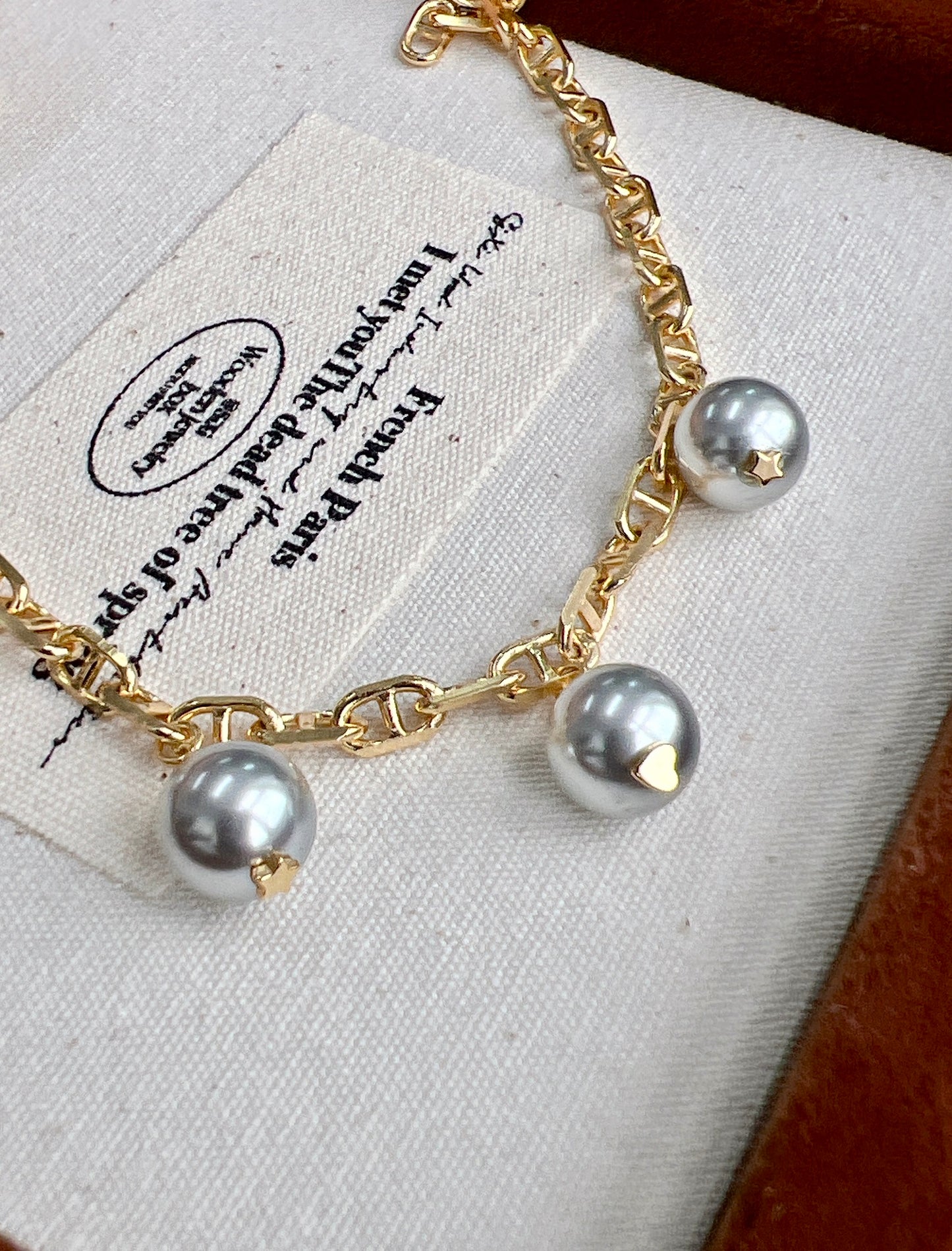 APHROSE-Sterling Silver Fashion Pearl Bracelet