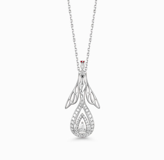 DATURA • ASTRA – Rubin- und Diamant-Halskette (individueller Service)