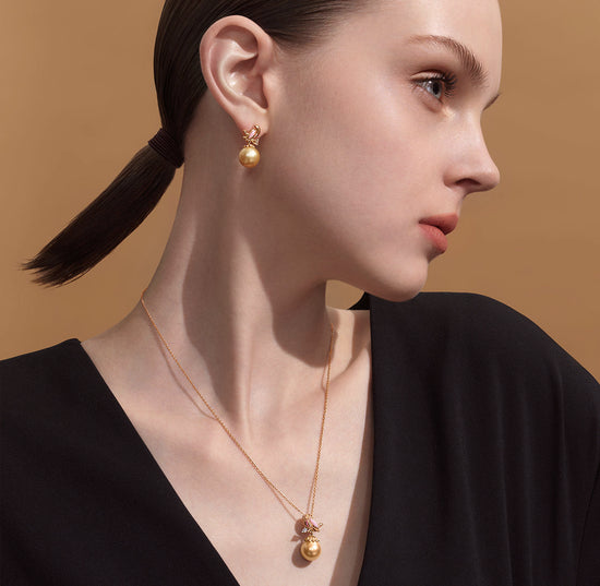 Shop Tiffany HardWear 18k Gold Ball Hook Earrings