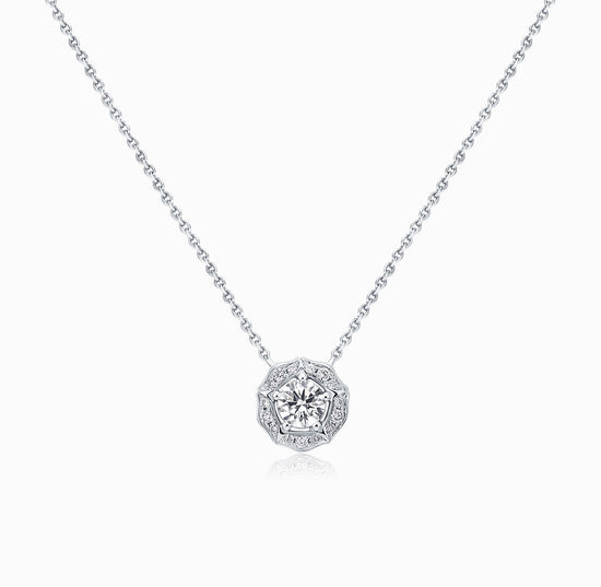 DATURA • ASTRA Diamond and 18K White Gold Necklace