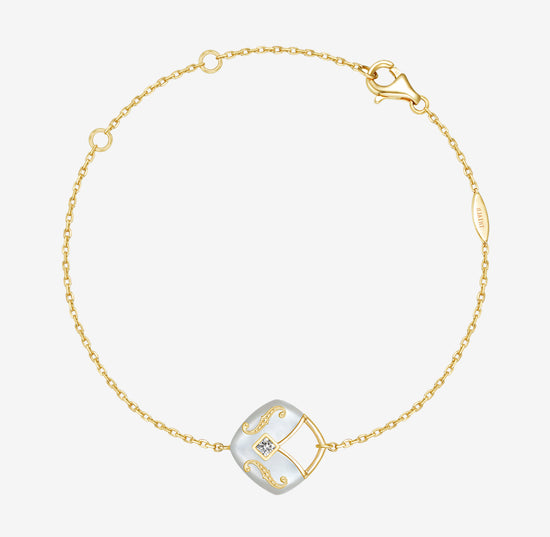 CONCERTO - 18K Yellow Gold Mother of Pearl Bracelets