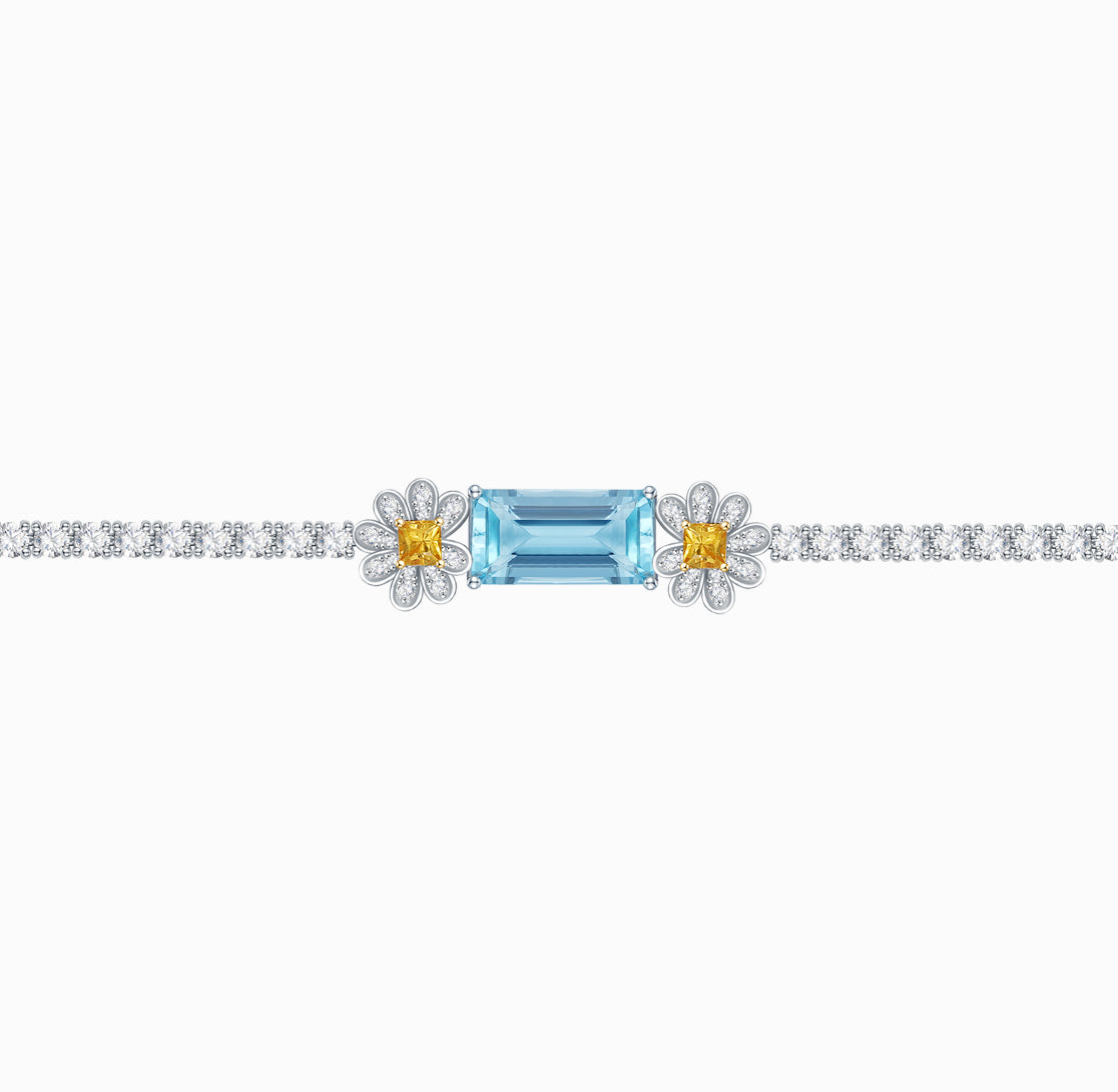 FAUNA &amp; FLORA – Gänseblümchen-Diamantarmbänder