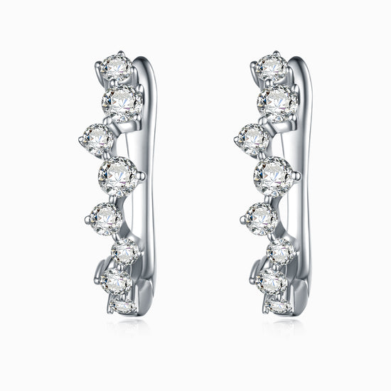 LEGACY- 18K White  Gold Dimond Earring