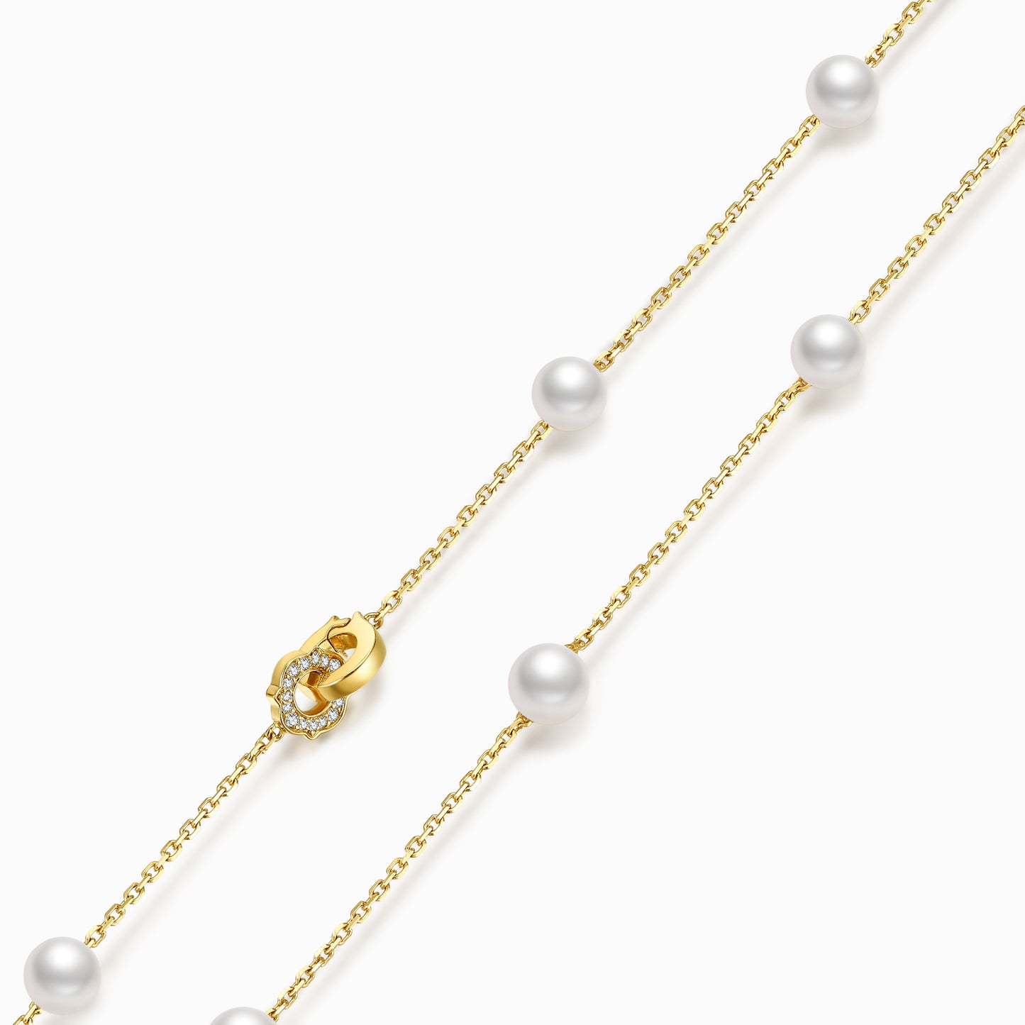 Zales Pearl Jewelry Set Necklace Earrings Bracelet Box Set Case IPS  Imperial | eBay