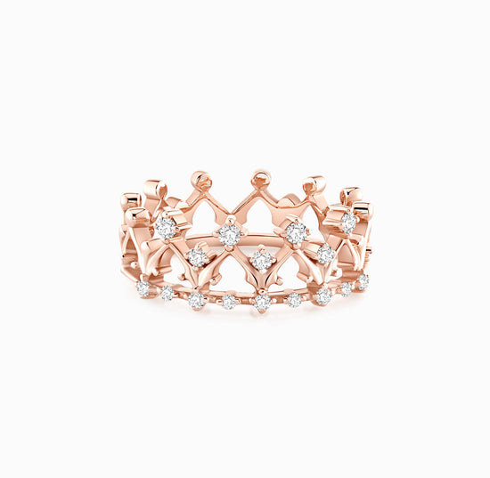 ROMAnce • 18K Rose Gold Diamond Ring